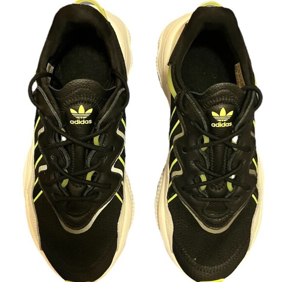 ADIDAS ORIGINALS OZWEEGO Other - MEN'S ADIDAS ORIGINALS OZWEEGO SHOES CORE BLACK / CLOUD WHITE / SOLAR YELLOW S/7